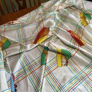 Garfield Vintage 1978 Twin Sheets with Pillow Case